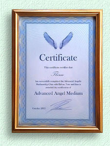 Advanced Angelic Mediumship Certifikat